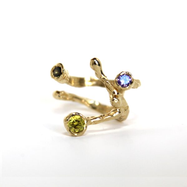 BOBLE VERDES VIOLETA DOBLE V